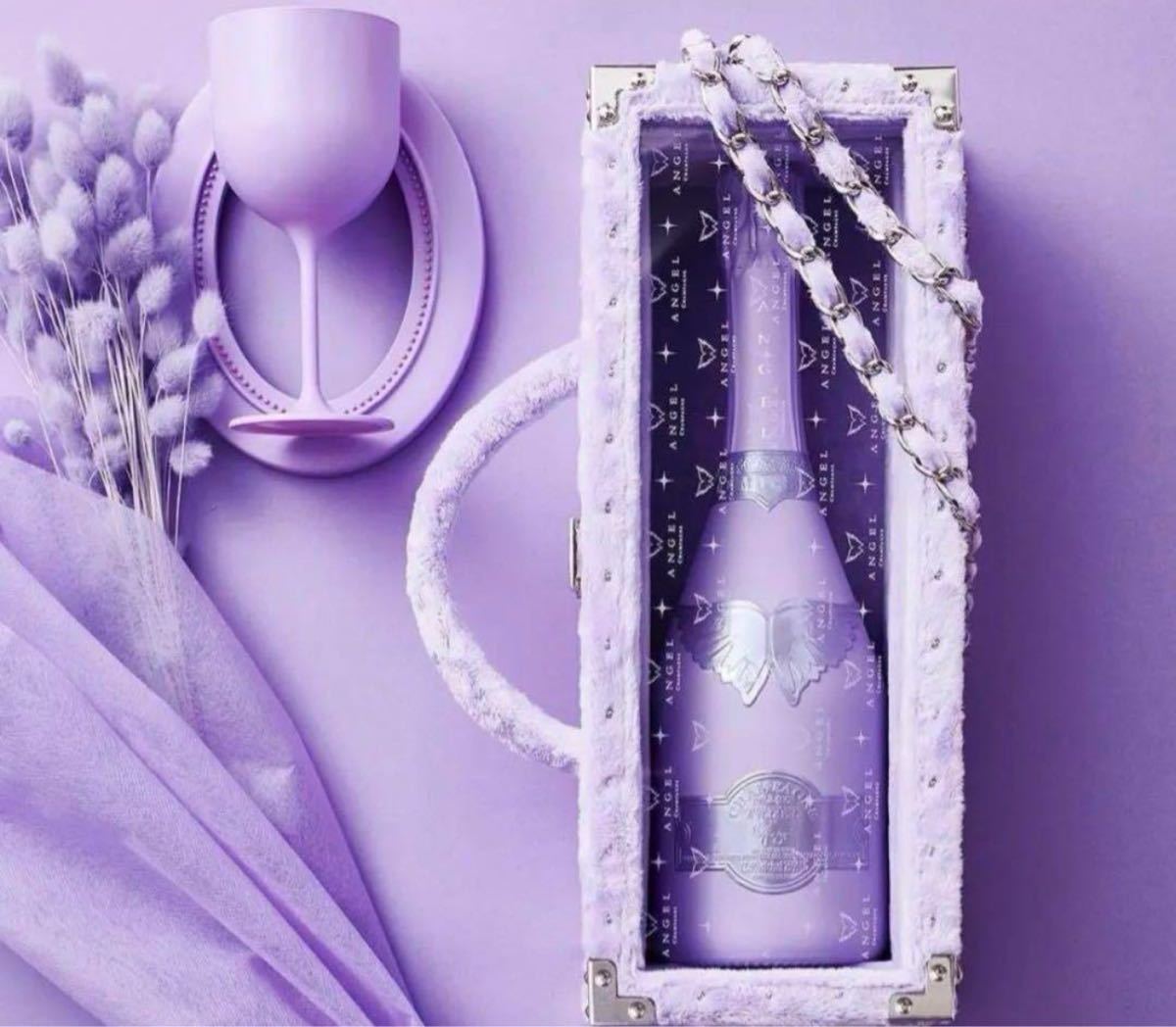 エンジェル　シャンパン　紫　パープル ハロウィン限定 ファータイプ