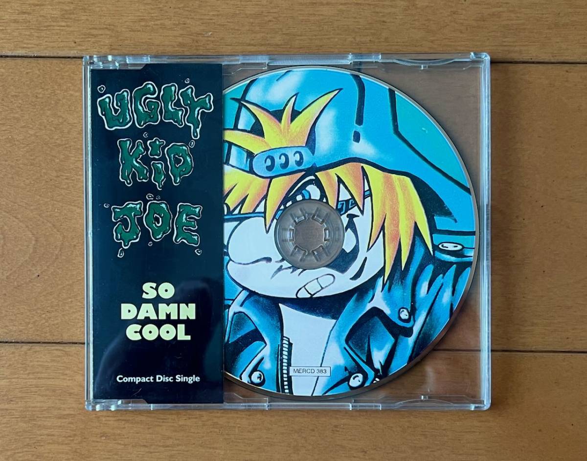 アグリー・キッド・ジョー　Ugly Kid Joe／So Damn Cool　★イギリス盤　廃盤！★　2ndアルバムからのシングル　レア！_画像1