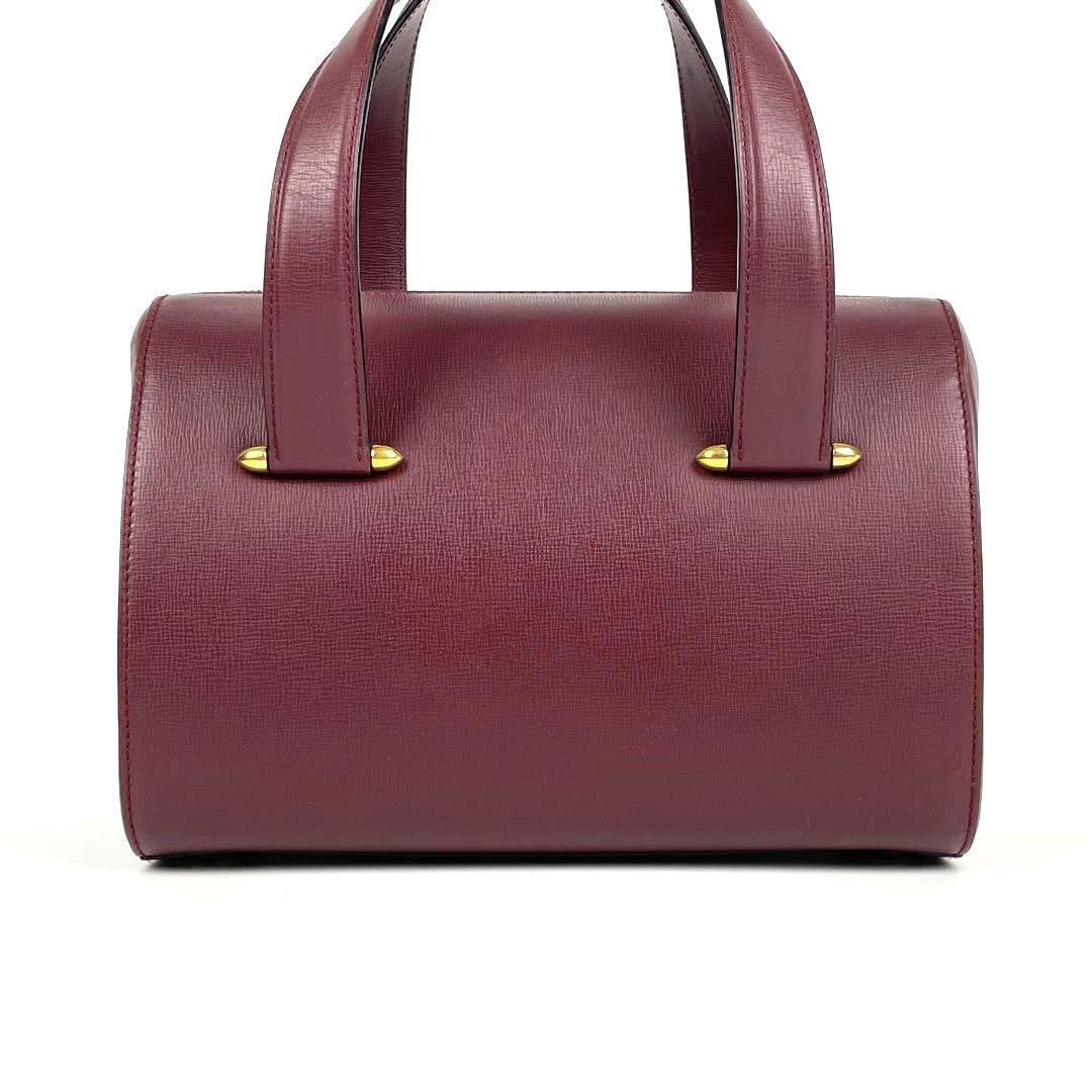 極美品】Cartier カルティエ ハンドバッグ ミニボストン マスト 極美品】Cartier カルティエ ハンドバッグ ミニボストン マスト