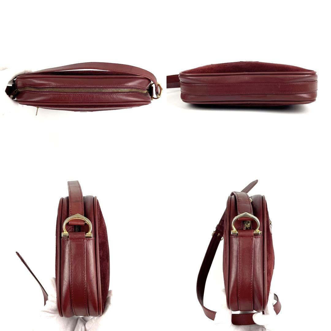美品】Cartier カルティエ マストライン ショルダーバッグ 美品】Cartier カルティエ マストライン ショルダーバッグ