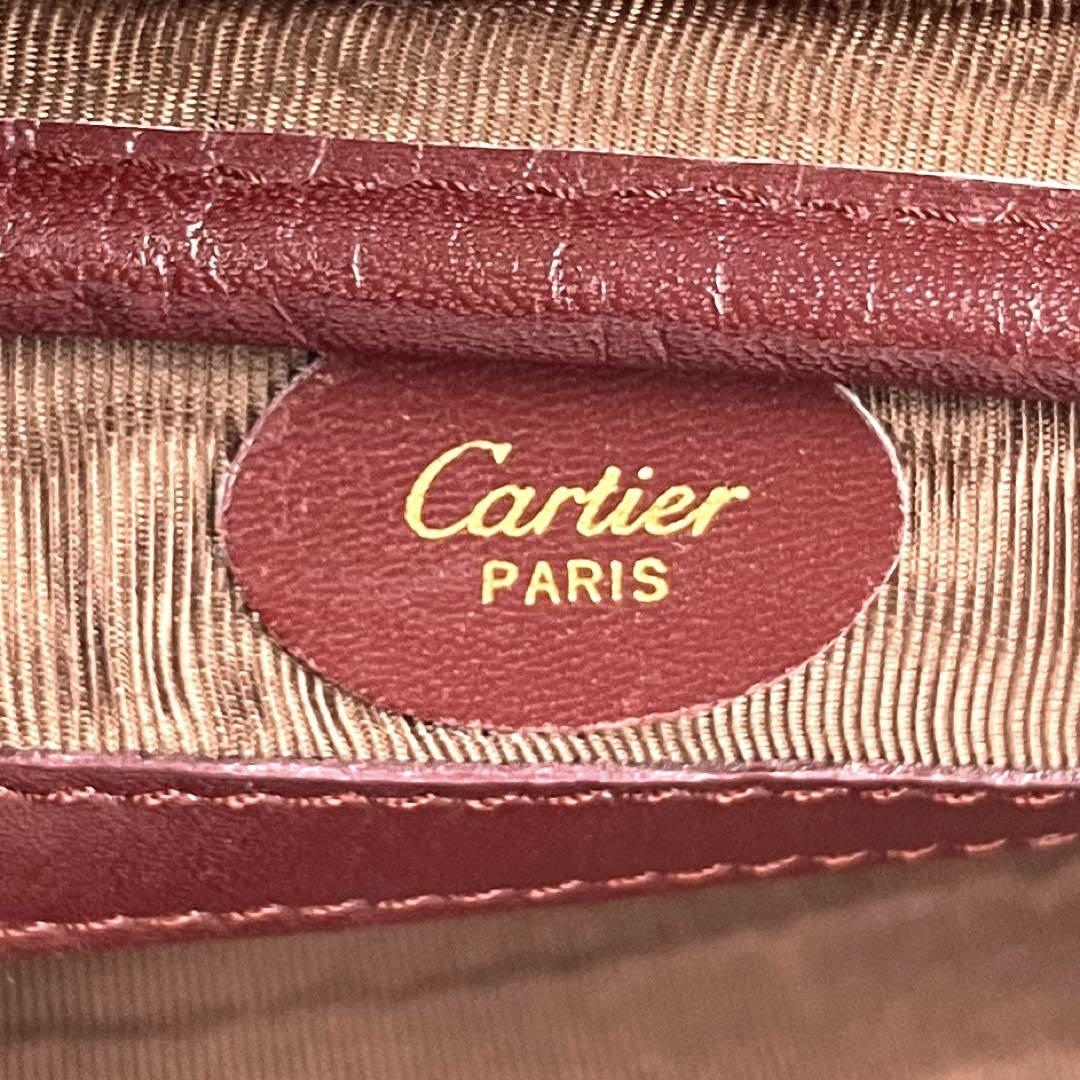 美品】Cartier カルティエ マストライン ショルダーバッグ 美品】Cartier カルティエ マストライン ショルダーバッグ