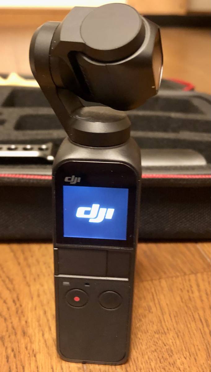 ★美品★ DJI OSMO POCKET オズモポケット コントローラーホイール SDカード他 付属多数セット 動作良好_画像4