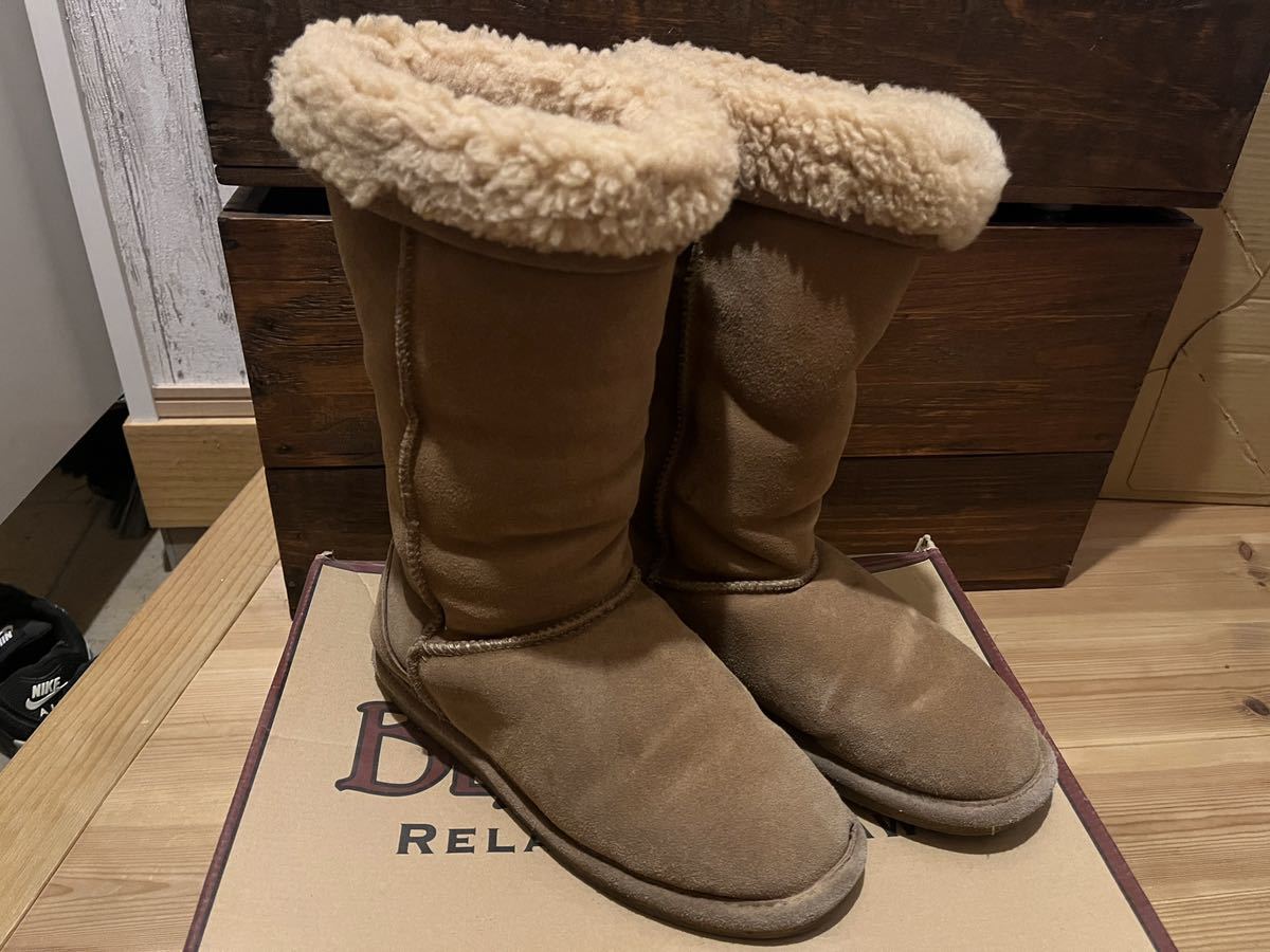 BEARPAW ベアパウ Peron416 ムートンブーツ 24.0 UGG アグ オーストラリア_画像1