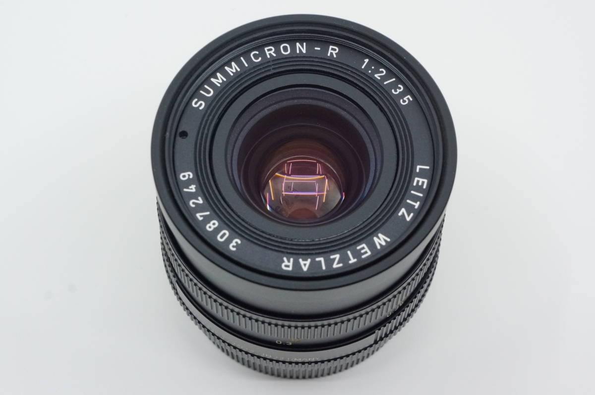 ズミクロンR 35mm F2 極美品 3カム 308万番台 Leica ライカ SUMMICRON-R 広角レンズ_画像1
