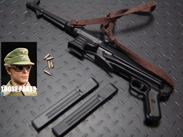 【 DAK/I 】1/6ドールパーツ：DID製 WWII ドイツアフリカ軍団 MP40短機関銃セット_1/6スケールドイツ軍MP40短機関銃セット