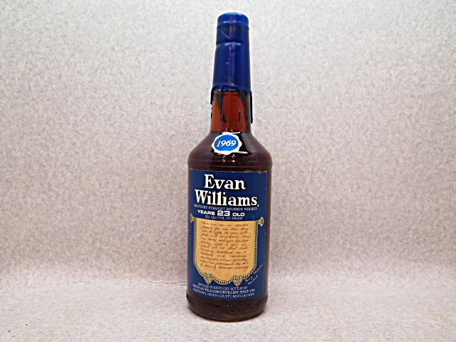 ★☆【古酒】Evan Williams YEARS23OLD WHISKEY エヴァン ウィリアムズ 23年 ウイスキー 750ml 53.5% 未開栓 ウイスキー ot☆★_画像1