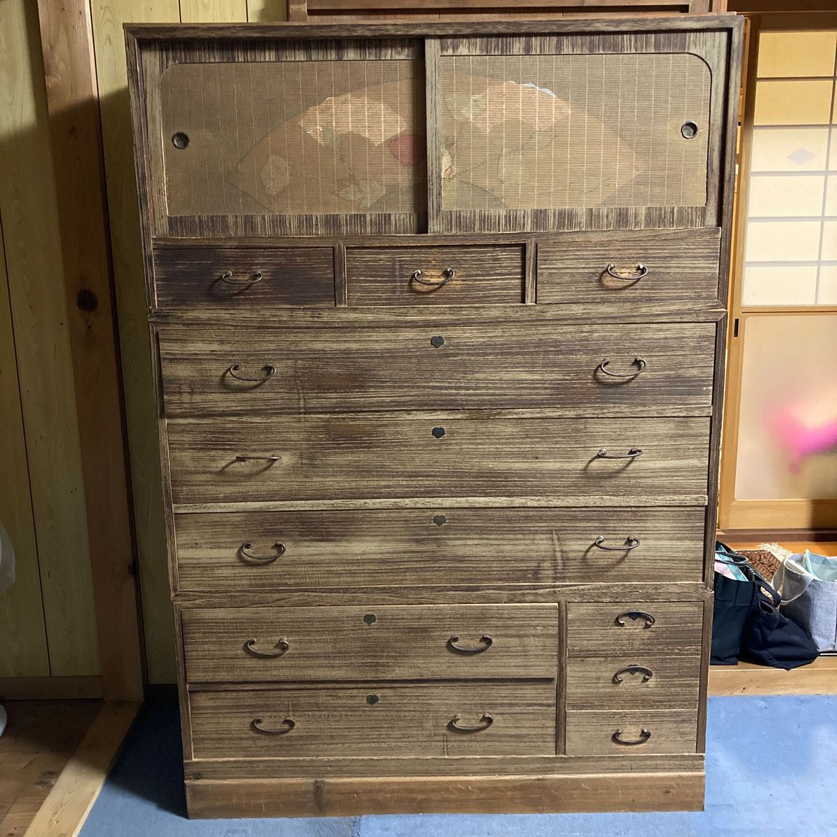 昭和レトロ 桐箪笥 桐たんす 和タンス 和家具 アンティーク 昭和レトロ 桐箪笥 桐たんす 和タンス 和家具 アンティーク