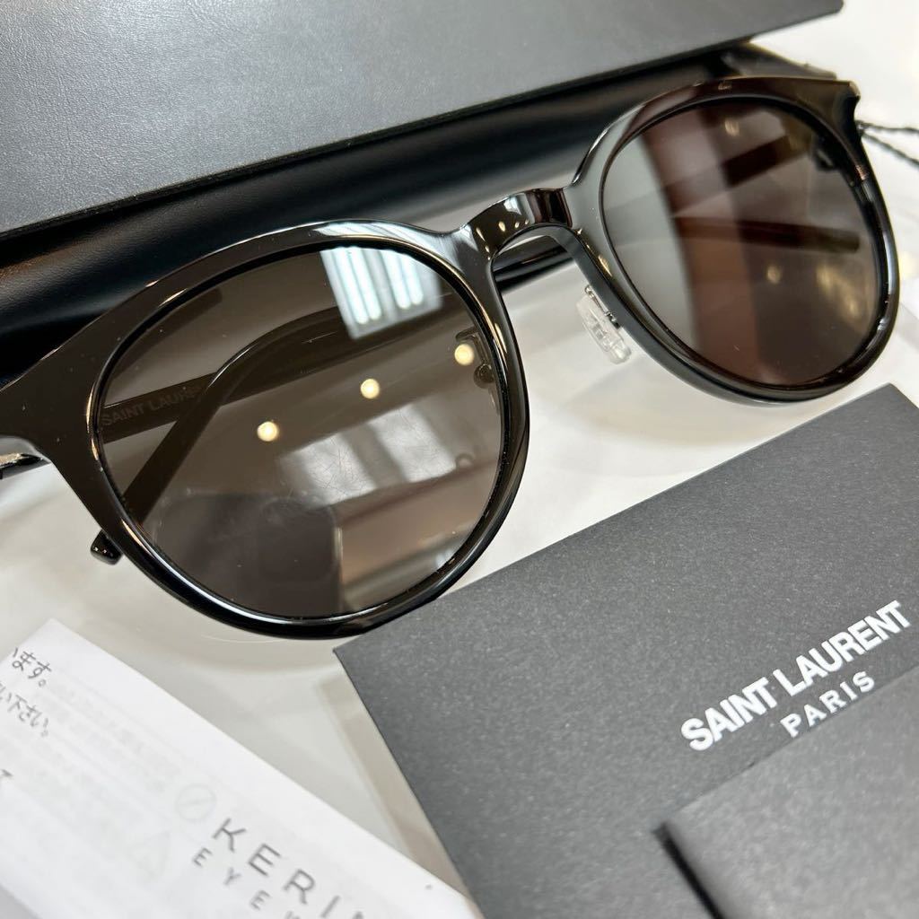 在庫入れ替え半額SALE!サンローラン SL488/K SL488K 001 488/K 正規品 新品 SAINT LAURENT PARIS サンローランパリ サングラス 国内正規品_画像5