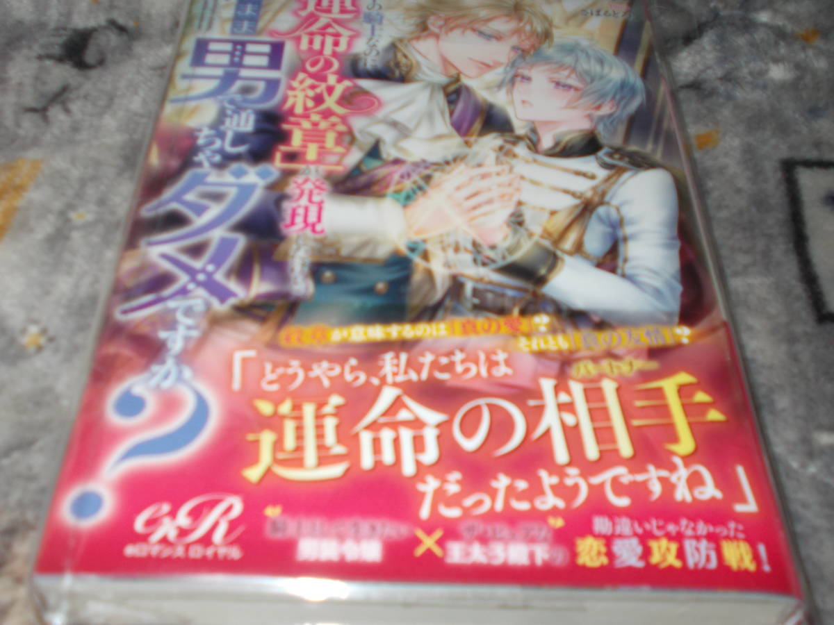 単★10月　新刊　殿下の騎士なのに「運命の紋章」が発現したけど、このまま男で通しちゃダメですか? (eロマンスロイヤル) 夜明 星良 _画像1