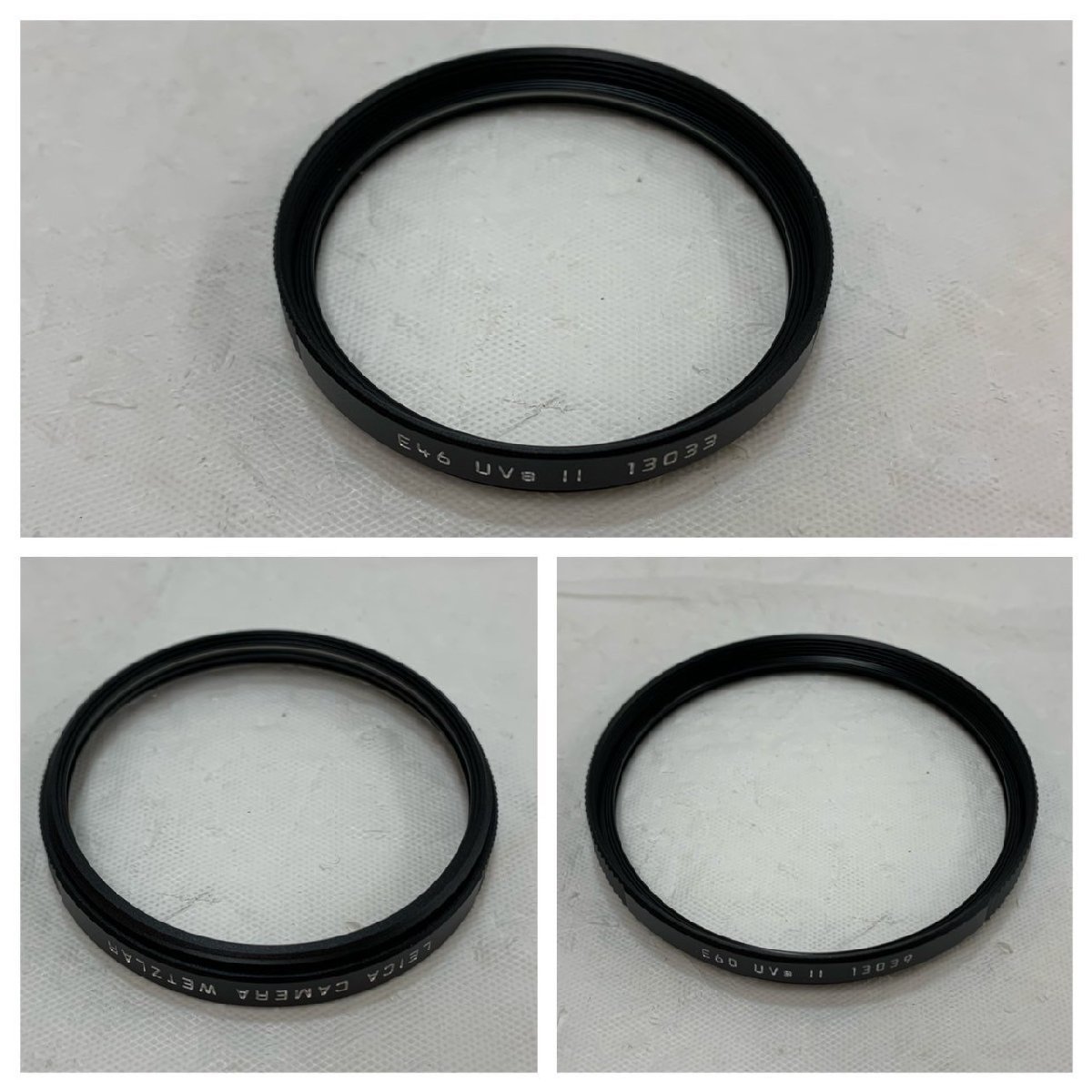 【中古品】【ジャンク品】(4点set)Leica ライカ Filter/X線セフティケース【送料別】TD0202_画像4