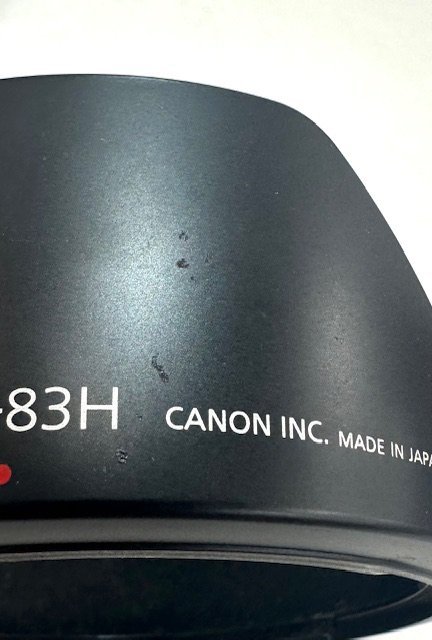 【中古品】(ジャンク品)キャノン　Canon　カメラレンズ/レンズフード　EF24-105mm 1:4LIS/EW-83H【送料別】FD0791_画像9