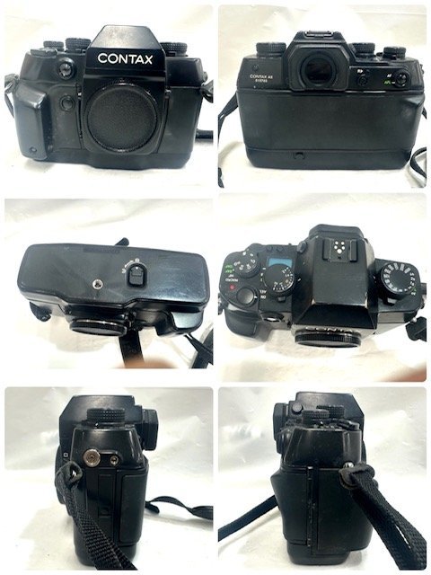 【中古品】(ジャンク品)(6点セット)コンタックス/オリンパス/CarlZeiss フィルムカメラ/フラッシュ/フィルムカメラ/レンズ【送料別】FD0814_画像3