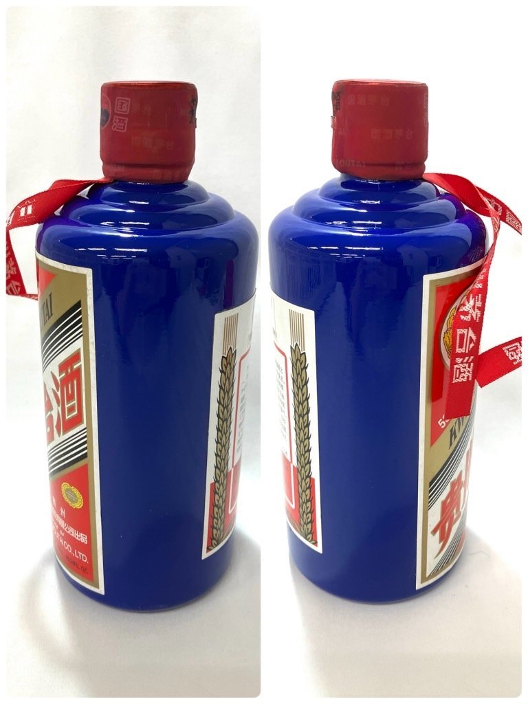 【未開栓】マオタイシュ　貴州茅台酒　天女ラベル　KWEICHOW MOUTAI　中国酒　500ml(約952.6g)　53%【送料別】HA0762_画像3