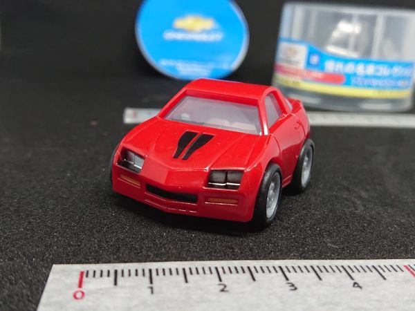 ★Chevrolet Camaro Z28 1982年式 シボレー カマロ 【サントリーBOSS GM憧れの名車コレクション】ミニカー スポーツカー 非売_画像2