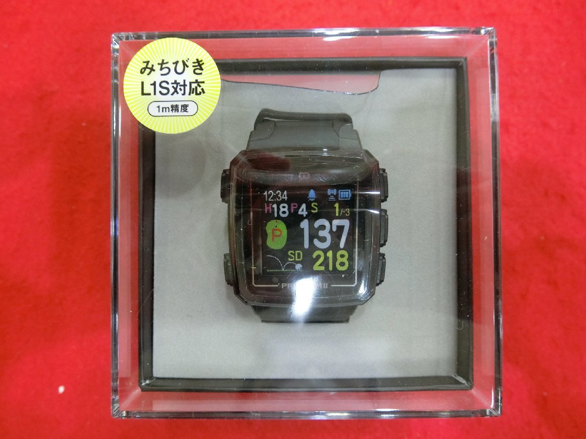 ★グリーンオン ザ・ゴルフウォッチ プレミアムII GPSナビ ※中古品※