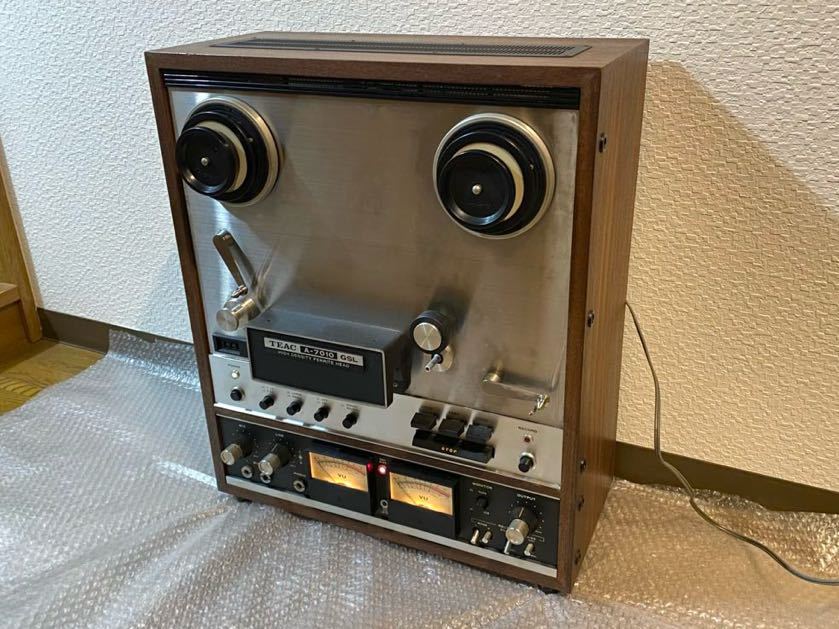 TEAC A-7010GSL Teac open reel tape recorder open reel deck : Real Yahoo  auction salling