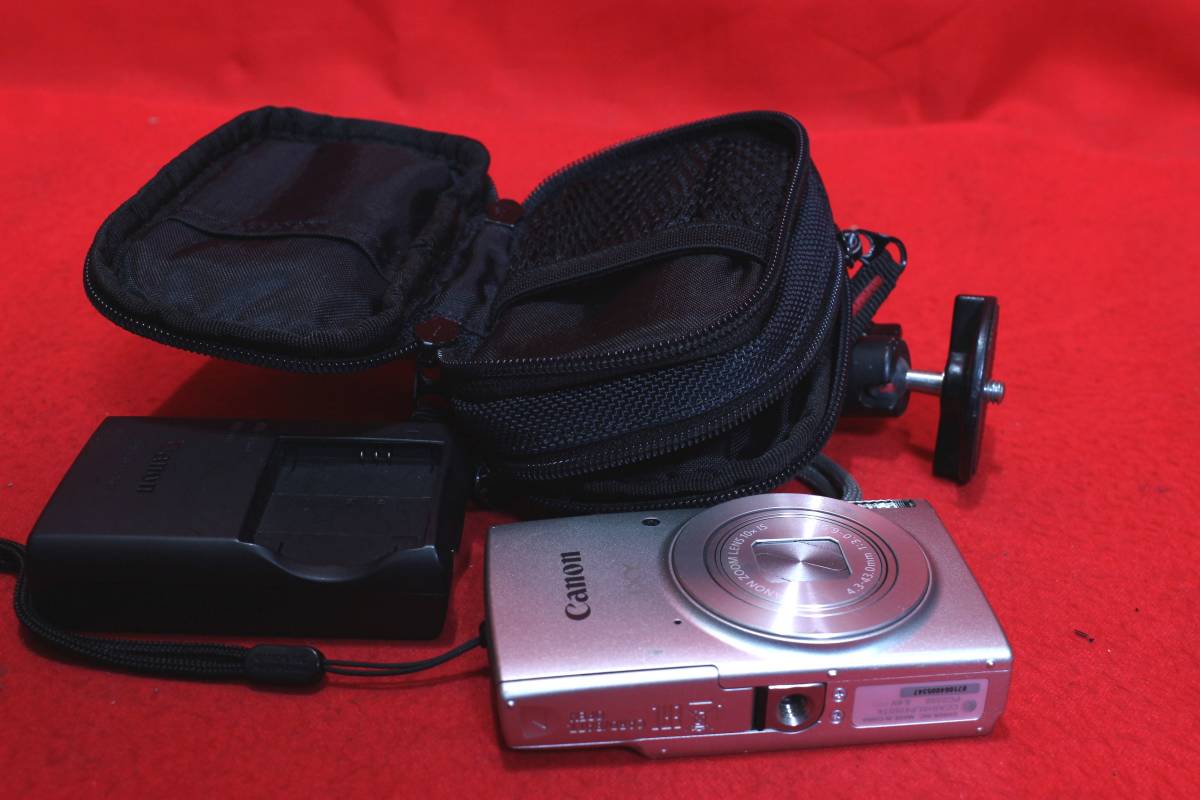 12.2.3 Canon IXY 210 ケース、SDカード付　キャノン　ジャンク扱い　売り切り_画像4