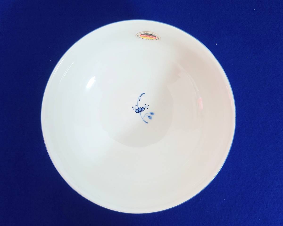 《新品》NIKKO VILLEROY&BOCH edel blume 15cm シリアルボール ５枚セット ニッコー ビレロイ&ボッホ 深皿_画像4