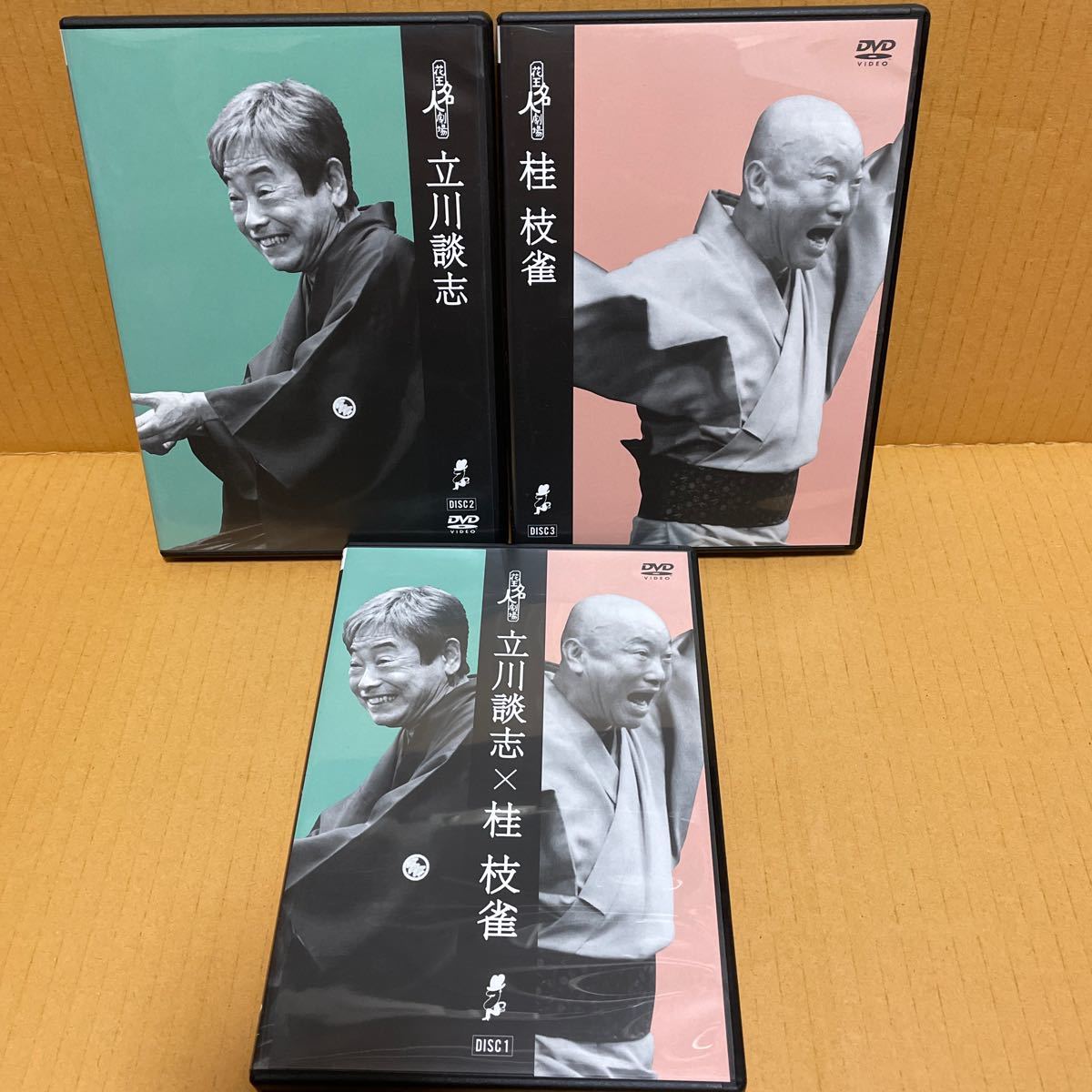  used DVD Kao expert theater [ Tachikawa ..× katsura tree branch .] [.. branch . two person .]DVD BOXpo knee Canyon DVD3 sheets set 