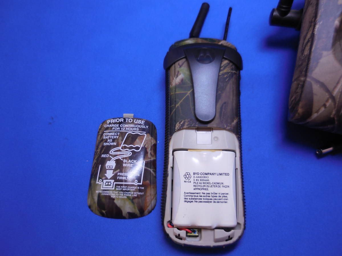 [ Motorola ] cordless telephone machine MA357[motorola] camouflage pattern camouflage -ju