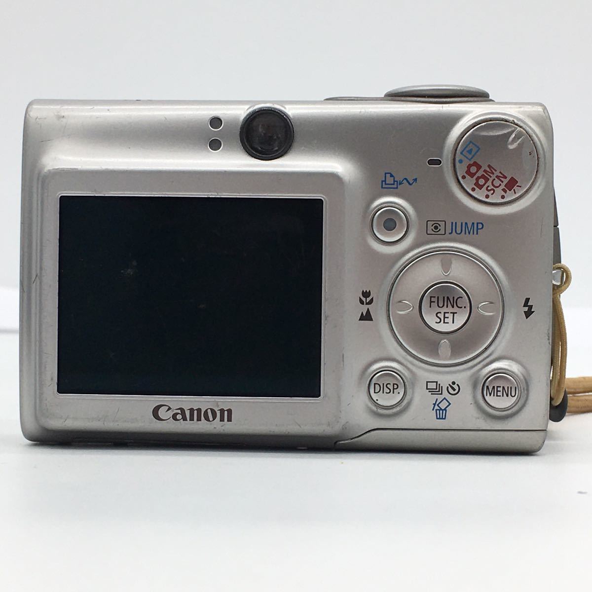 Canon キヤノン IXY DIGITAL 600 シルバー デジタル カメラ コンデジ バッテリー・専用ケース付き コンデジ 動作未確認 _画像7