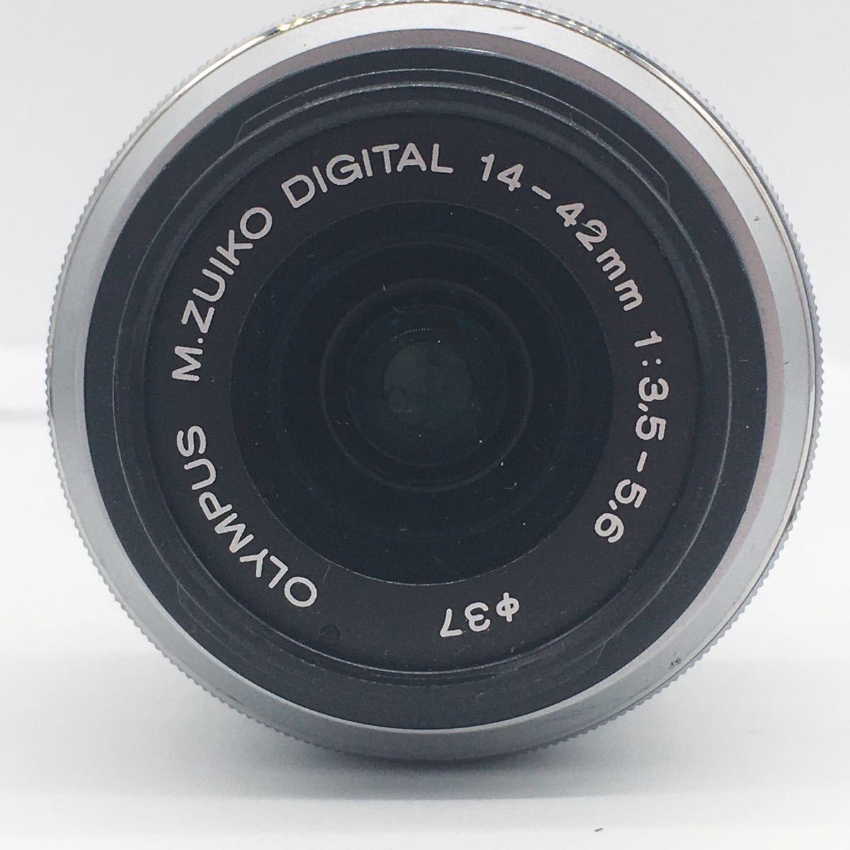 オリンパス OLYMPUS PEN Lite E-PL5 レンズ M.ZUIKO DIGITAL 14-42mm f3.5-5.6 II R MSC ミラーレス 一眼カメラ SDカード 8GB付 動作確認済_画像3