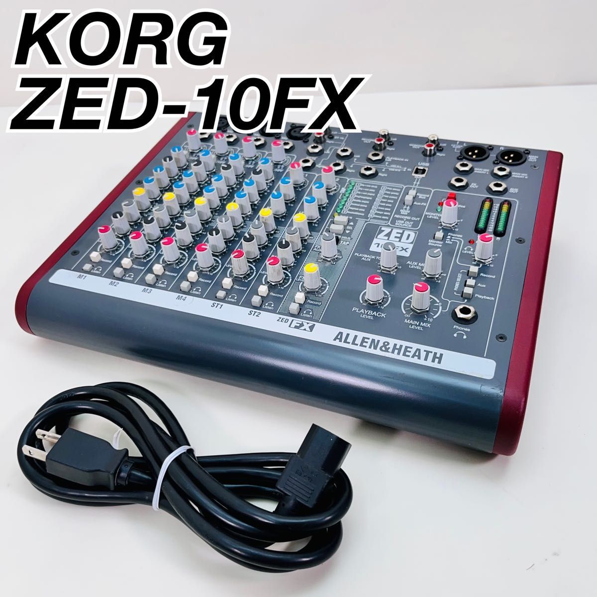  superior article KORG analog mixer ALLEN &Heart ZED-10FX
