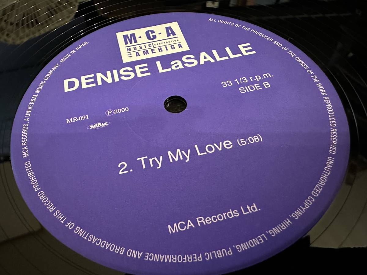 12”★Denise LaSalle / I’m So Hot / Try My Love / ダンス・クラシック！_画像2