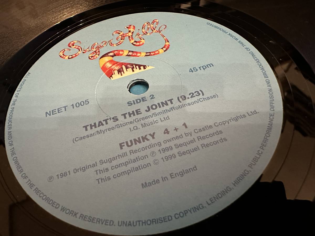 12”★Positive Force / Funky 4 + 1 / We Got The Funk / That's The Joint / ダンス・クラシック！_画像2