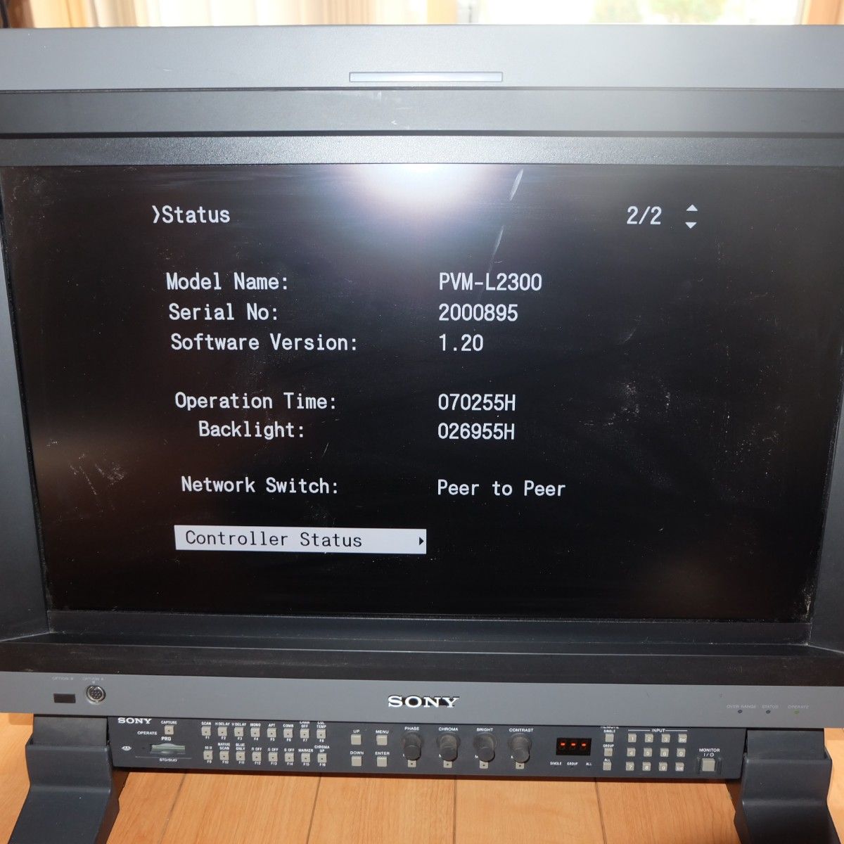 現状品 SONY ソニー 業務用液晶モニター PVM-L2300 TRIMASTER 現状品 SONY ソニー 業務用液晶モニター PVM-L2300 TRIMASTER