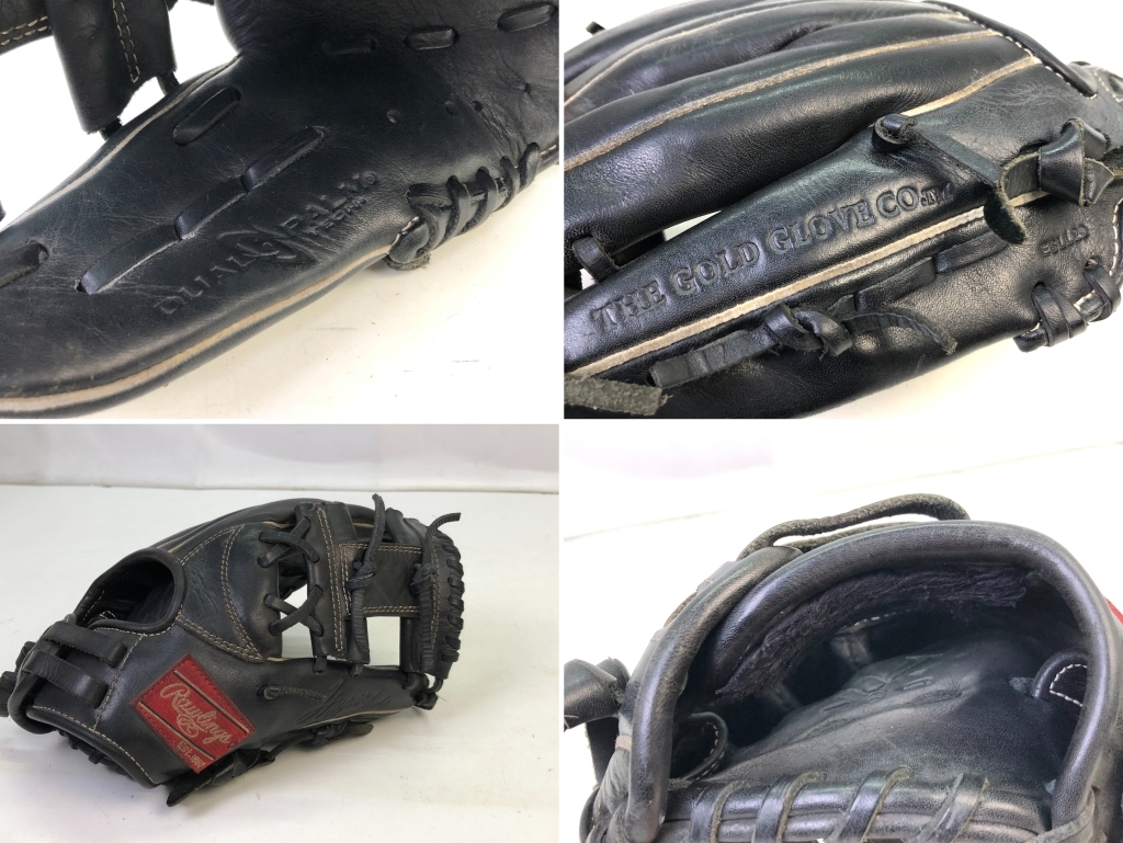 【6682】[1円~] 野球 グローブ 3点セット Rawlings 美津和タイガー R9 SERIES GAMER ローリングス ミツワタイガー 現状品_画像5