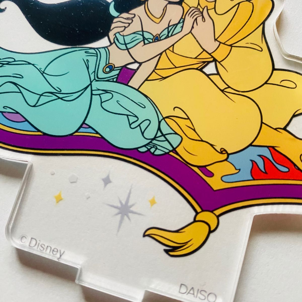 ディズニー100周年　アクリルスタンド　アラジン  ジャスミン　ALADDIN JASMINE 