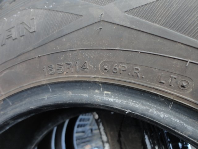 ●5840 ほぼ新品 DUNLOP WINTER MAXX SV01 185R14 6PR LT 4本 2015年製_画像8