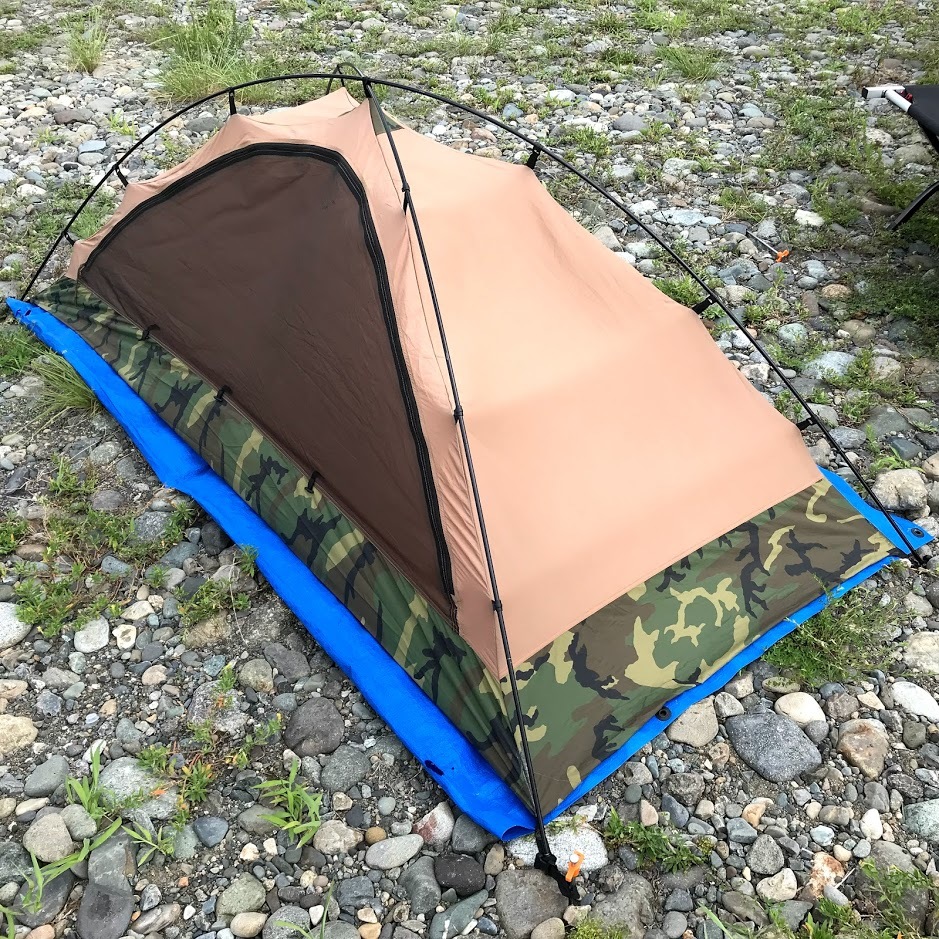  原文:米軍　１人用コンバットテント　U.S. G.I. Tent Combat One Person (TCOP) EUREKA 