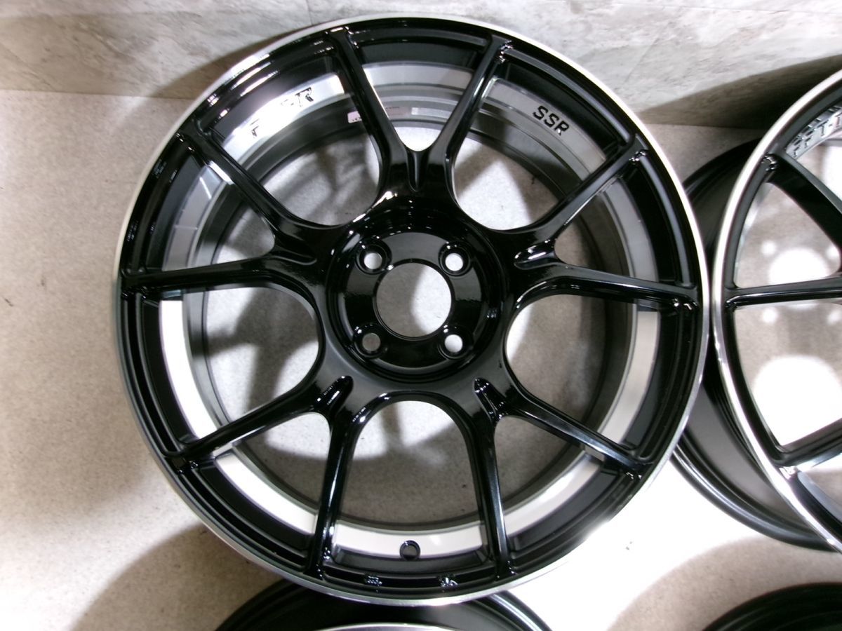 * новый товар!*SSR GTX02 17 -дюймовые колесные диски 7J+42 4 дыра PCD100 4шт.@ Fit Vitz Roadster и т.п. / 4Q12-1127
