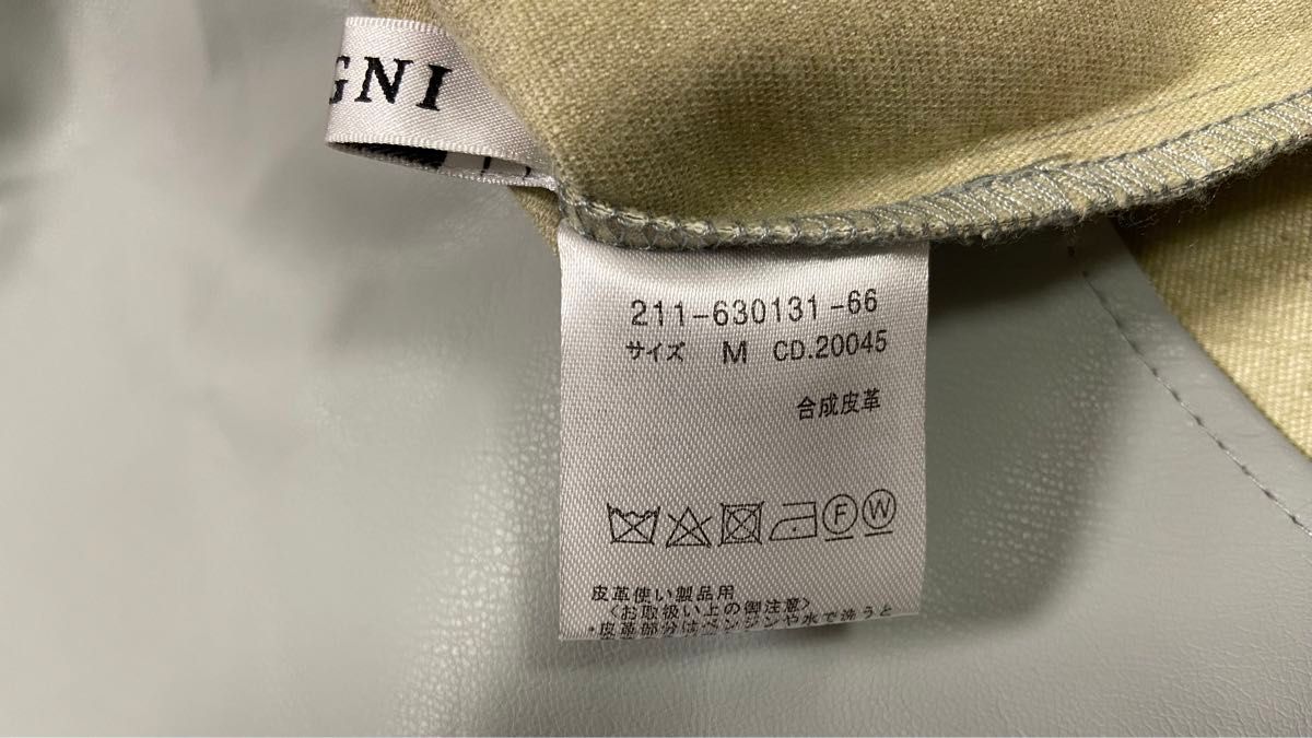 【美品】INGNI イング フェイクレザーシャツビッグジャケット