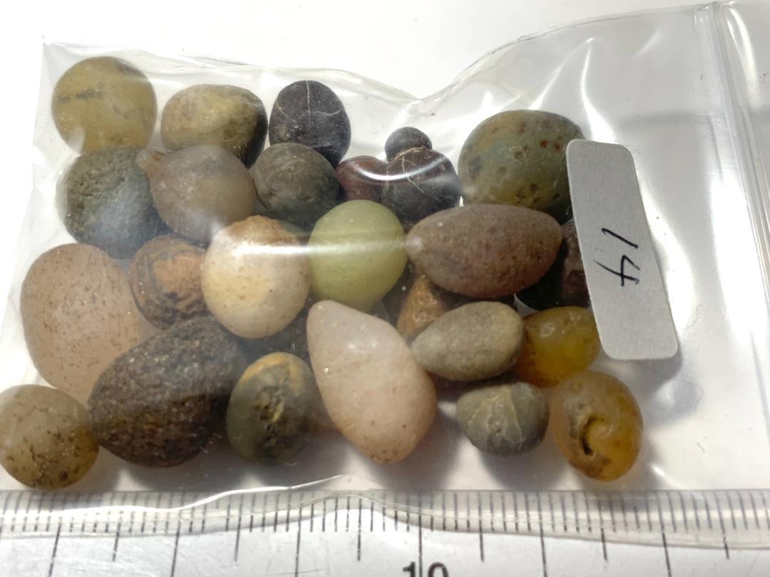 阿拉善戈壁瑪瑙細石・約30g・14（中国産鉱物標本）の画像5