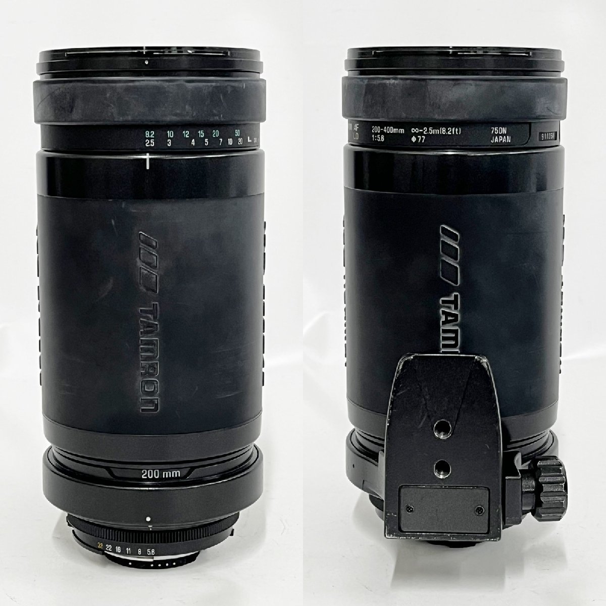 ★TAMRON タムロン AF LD 200-400mm 1:5.6 Nikon ニコン用 一眼レフ カメラ レンズ C3FH フード 14961O5-9_画像2