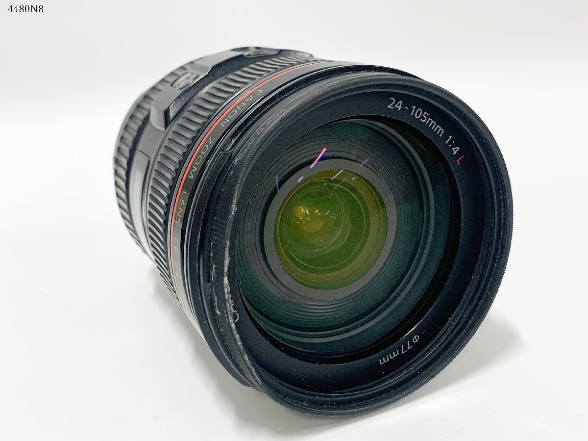 ★CANON キャノン EF 24-105mm 1:4L IS USM IMAGE STABILIZER カメラ レンズ 現状品 4480N8._画像1
