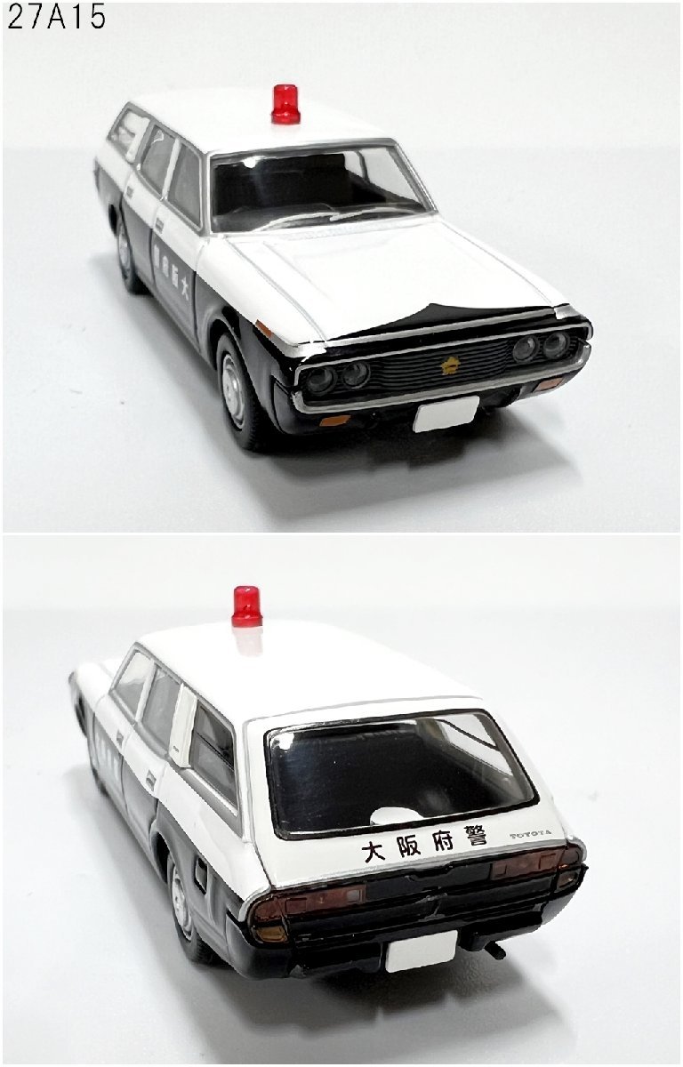 ★TOMICA トミカ リミテッド ヴィンテージ ネオ LV-N164a トヨタ クラウン バン パトロールカー 大阪府警 72年式 27A15._画像4