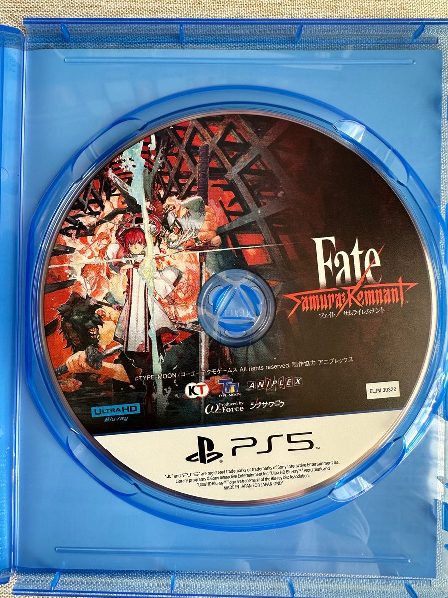 【PS5】Fate Samurai Remnant（サムライレムナント）