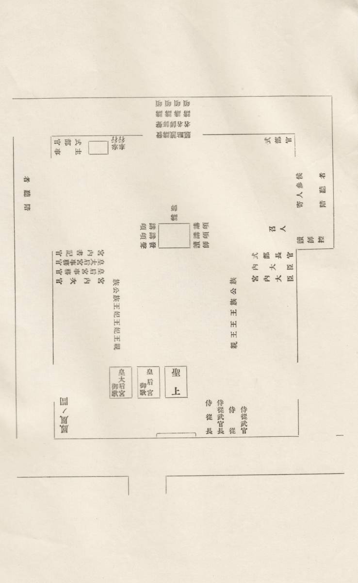 歌会始史料　昭和十四年一月三十一日歌会始次第　B5判　約3項　_画像3