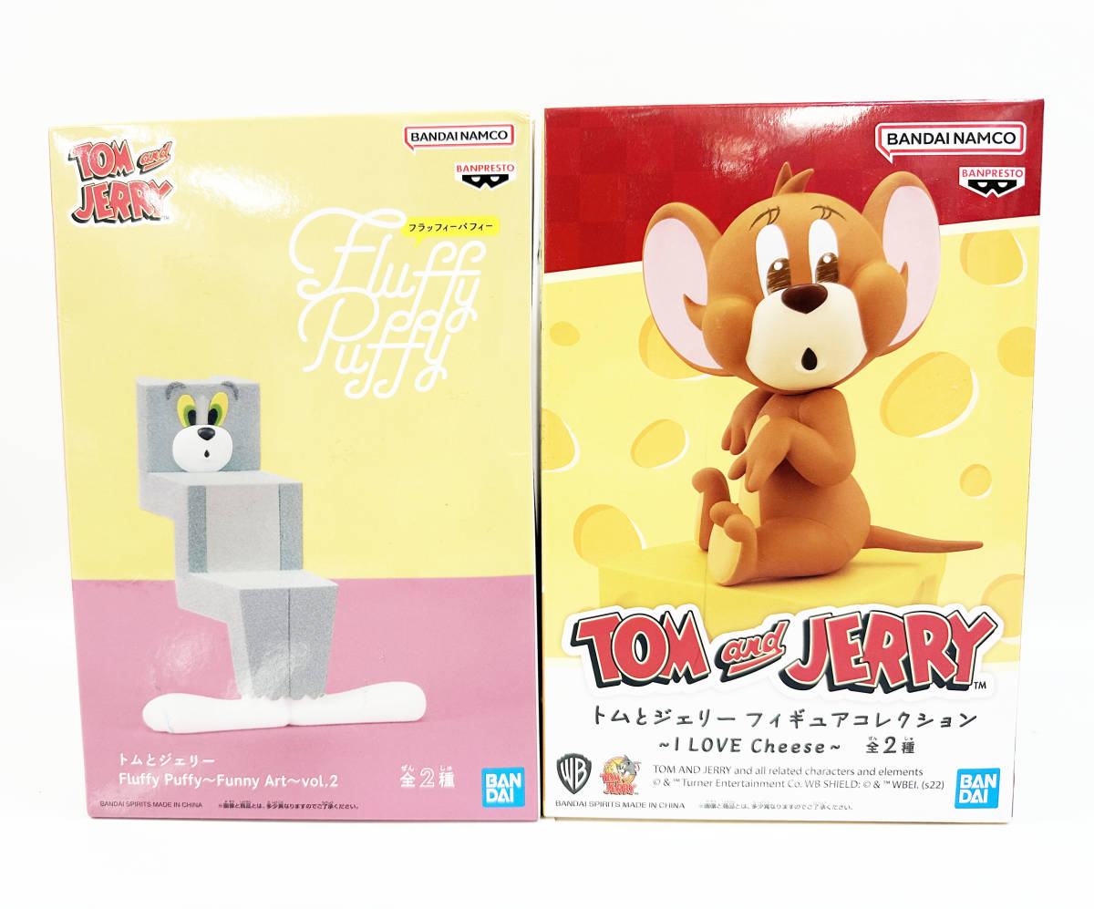 未開封品 トムとジェリー Tom＆Jerry フィギュア 2個セット BANPRESTO 12-1_画像1