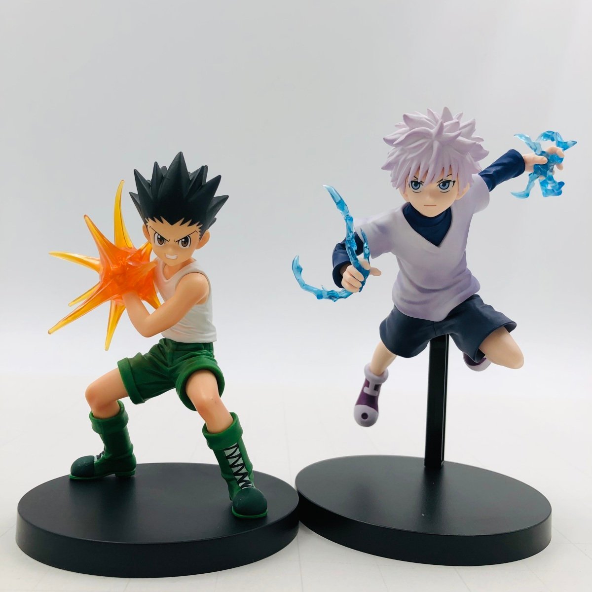 中古品 VIBRATION STARS HUNTER×HUNTER ハンターハンター ゴン キルア フィギュア 2種セット_画像1