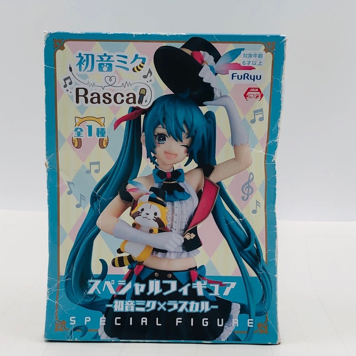 新品未開封 フリュー スペシャルフィギュア 初音ミク×ラスカル_画像1