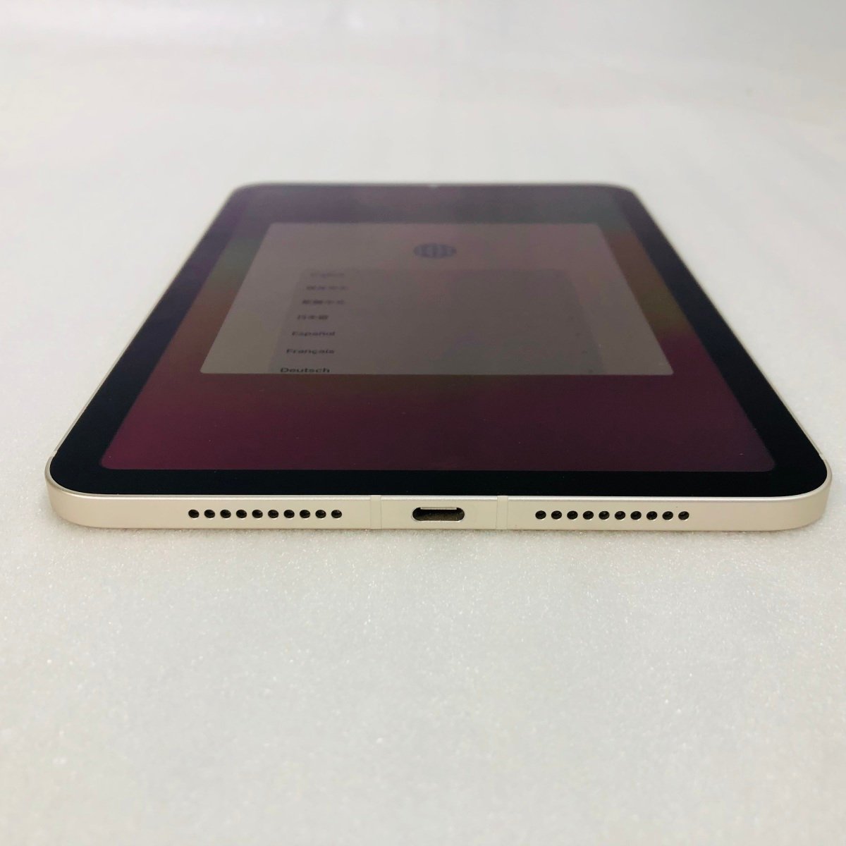 SIMフリー iPad mini 第6世代 Wi-Fi+Cellularモデル 64GB スターライト MK8C3J/A_画像4