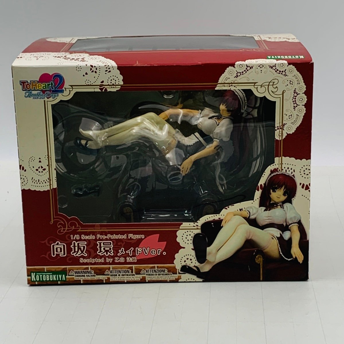 中古品 コトブキヤ ToHeart2 AnotherDays 1/8 向坂環 メイドVer._画像6