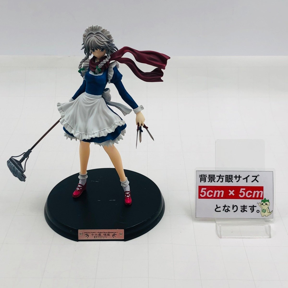 中古品 グリフォンエンタープライズ 東方project 完全で瀟洒な従者 1/8 十六夜咲夜 妖々夢ver._画像2