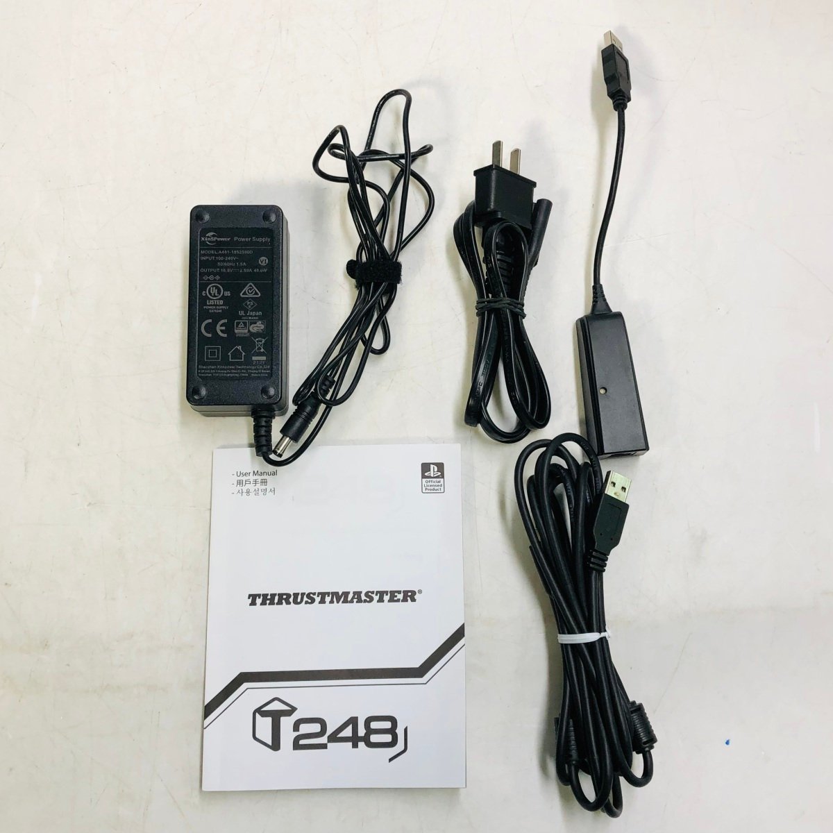 中古 THRUSTMASTER スラストマスター T248 PC・PS4・PS5対応 レーシングコントローラー ハンコン_画像10