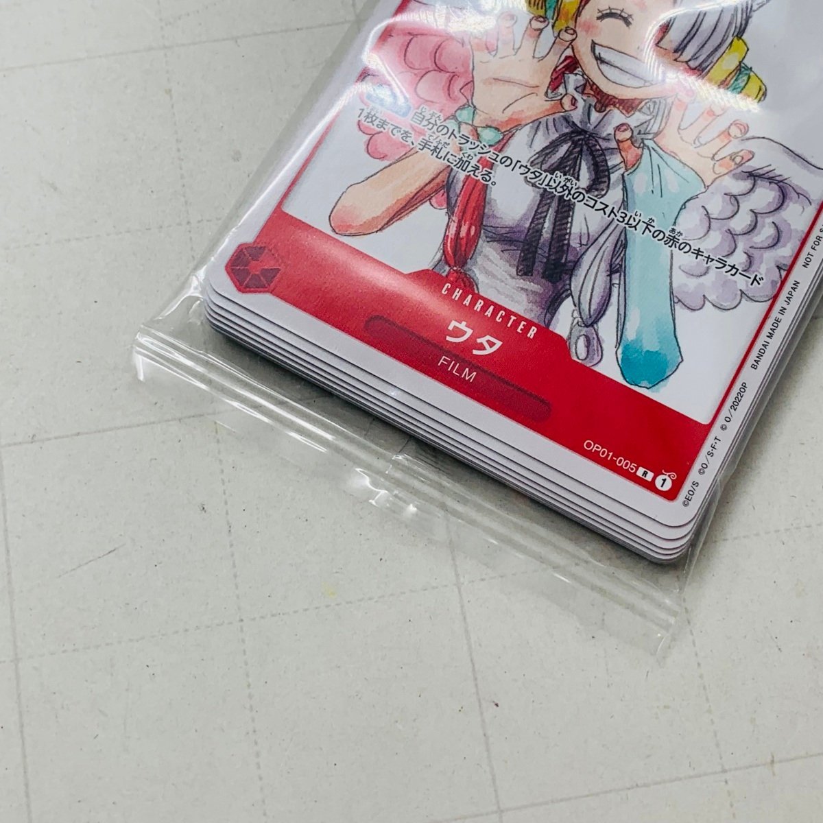 新品未開封 ONE PIECE FILM RED スペシャルカードセット 12枚入り 入場特典 ワンピース ウタ_画像4